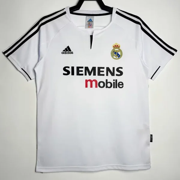 Real Madrid 2003/04 Retro Home Jersey Fan Version - Front View | KFCOOL