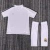 Real Madrid 2004/05 Retro Home Kids Kit Fan Version - Back View Real Madrid 2004/05 Retro Home Kids Kit Fan Version - Back View | KFCOOL