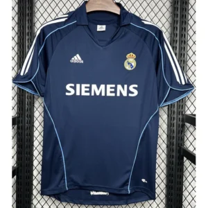 Real Madrid 2005/06 Retro Away Jersey Fan Version - Front View Real Madrid 2005/06 Retro Away Jersey Fan Version - Front View | KFCOOL