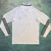 Real Madrid 2008/09 Retro Home Long Sleeve Jersey Fan Version - Back View | KFCOOL