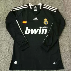 Real Madrid 2008/09 Retro Third Long Sleeve Jersey Fan Version - Front View Real Madrid 2008/09 Retro Third Long Sleeve Jersey Fan Version - Front View | KFCOOL