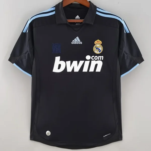 Real Madrid 2009/10 Retro Away Jersey Fan Version - Front View Real Madrid 2009/10 Retro Away Jersey Fan Version - Front View | KFCOOL