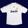 Cristiano Ronaldo #9 Real Madrid 2009/10 Retro Home Jersey Fan Version - Front View | KFCOOL