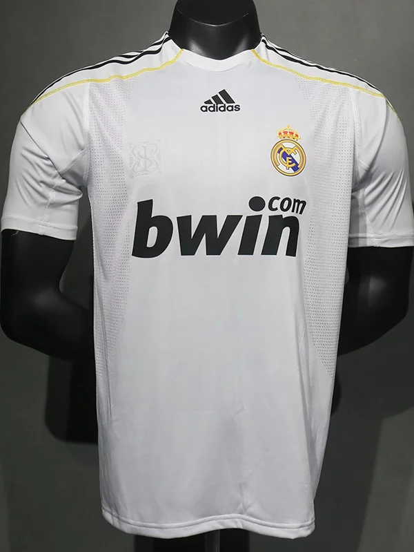 Real Madrid 2009/10 Retro Home Jersey Player Version - Front View | KFCOOL