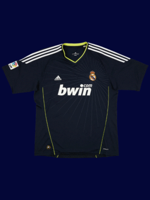 Cristiano Ronaldo #7 Real Madrid 2010/11 Retro Away Jersey Fan Version - Front View | KFCOOL