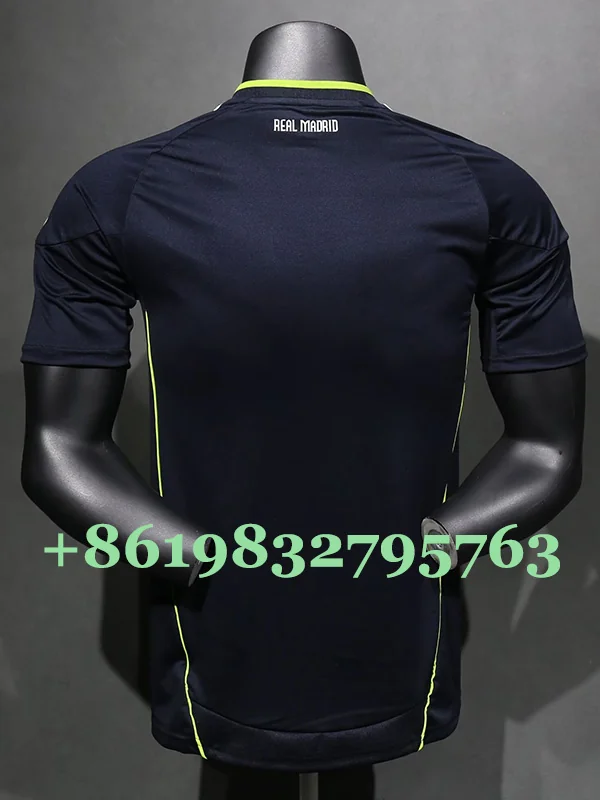 Real Madrid 2010/11 Retro Away Jersey Player Version - Back View Real Madrid 2010/11 Retro Away Jersey Player Version - Back View | KFCOOL