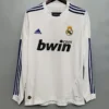 Real Madrid 2010/11 Retro Home Long Sleeve Jersey Fan Version - Front View | KFCOOL