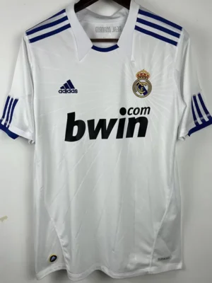 Real Madrid 2010/11 Retro Home Jersey Fan Version - Front View | KFCOOL