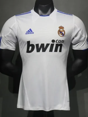 Real Madrid 2010/11 Retro Home Jersey Player Version - Front View | KFCOOL