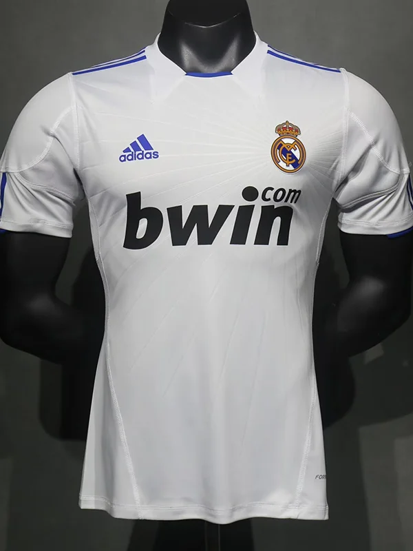 Real Madrid 2010/11 Retro Home Jersey Player Version - Front View Real Madrid 2010/11 Retro Home Jersey Player Version - Front View | KFCOOL