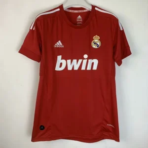 Real Madrid 2011/12 Retro Away Red Jersey Fan Version - Front View Real Madrid 2011/12 Retro Away Red Jersey Fan Version - Front View | KFCOOL