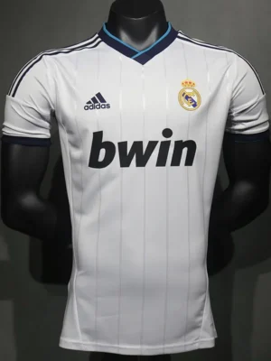 Real Madrid 2012/13 Retro Home Jersey Player Version - Front View Real Madrid 2012/13 Retro Home Jersey Player Version - Front View | KFCOOL