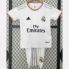 Real Madrid 2013/14 Retro Home Kids Kit Fan Version - Front View | KFCOOL