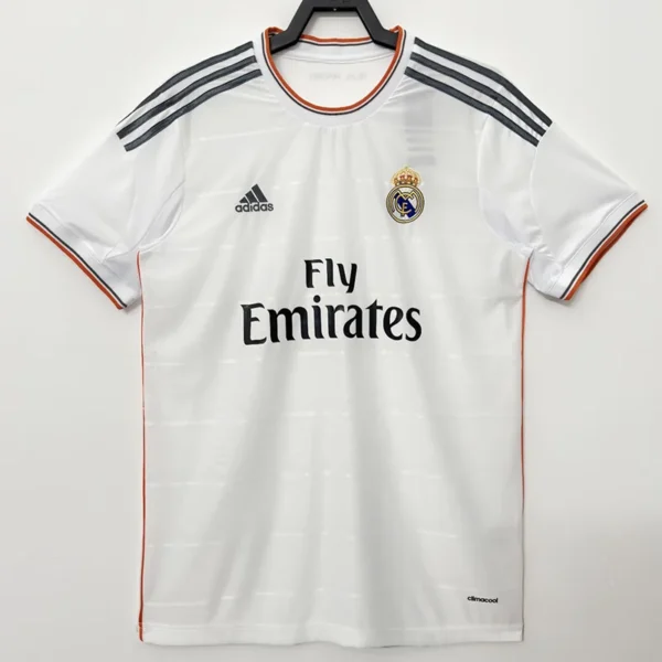 Real Madrid 2013/14 Retro Home Jersey Fan Version - Front View | KFCOOL