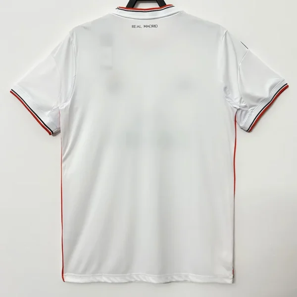 Real Madrid 2013/14 Retro Home Jersey Fan Version - Back View | KFCOOL