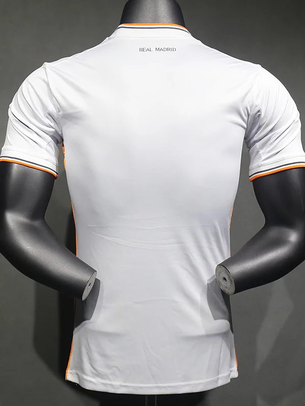 Real Madrid 2013/14 Retro Home Jersey Player Version - Back View Real Madrid 2013/14 Retro Home Jersey Player Version - Back View | KFCOOL