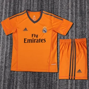 Real Madrid 2013/14 Retro Third Kids Kit Fan Version - Front View Real Madrid 2013/14 Retro Third Kids Kit Fan Version - Front View | KFCOOL