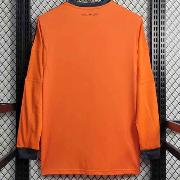 Real Madrid 2013/14 Retro Third Long Sleeve Jersey Fan Version - Back View | KFCOOL