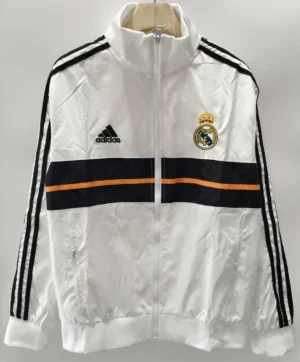 Real Madrid 2013/14 Retro Windbreaker - Front View Real Madrid 2013/14 Retro Windbreaker - Front View | KFCOOL