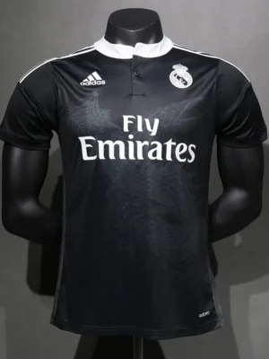 Real Madrid 2014/15 Retro Away Jersey Player Version - Front View | KFCOOL