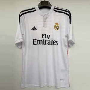 Real Madrid 2014/15 Retro Home Jersey Fan Version - Front View Real Madrid 2014/15 Retro Home Jersey Fan Version - Front View | KFCOOL