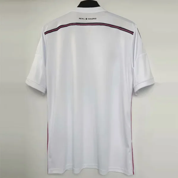 Real Madrid 2014/15 Retro Home Jersey Fan Version - Back View Real Madrid 2014/15 Retro Home Jersey Fan Version - Back View | KFCOOL