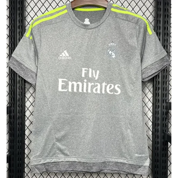 Real Madrid 2015/16 Retro Away Jersey Fan Version - Front View | KFCOOL