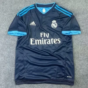 Real Madrid 2015/16 Retro Third Jersey Fan Version - Front View Real Madrid 2015/16 Retro Third Jersey Fan Version - Front View | KFCOOL