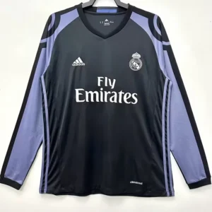 Real Madrid 2016/17 Away Long Sleeve Jersey Fan Version - Front View Real Madrid 2016/17 Away Long Sleeve Jersey Fan Version - Front View | KFCOOL