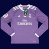 Cristiano Ronaldo #7 Real Madrid 2016/17 Home Long Sleeve Jersey Fan Version - Front View Cristiano Ronaldo #7 Real Madrid 2016/17 Home Long Sleeve Jersey Fan Version - Front View | KFCOOL