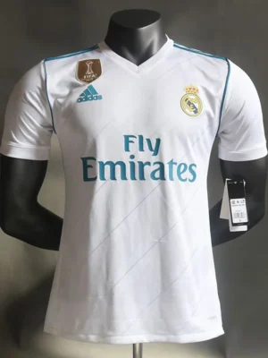Real Madrid 2017/18 Home Jersey Player Version - Front View Real Madrid 2017/18 Home Jersey Player Version - Front View | KFCOOL