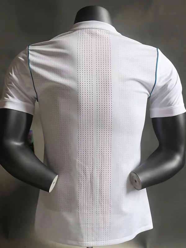 Real Madrid 2017/18 Home Jersey Player Version - Back View | KFCOOL