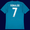 Cristiano Ronaldo #7 Real Madrid 2017/18 Third Jersey Fan Version - Back View | KFCOOL