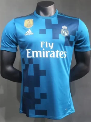 Real Madrid 2017/18 Third Jersey Player Version - Front View | KFCOOL