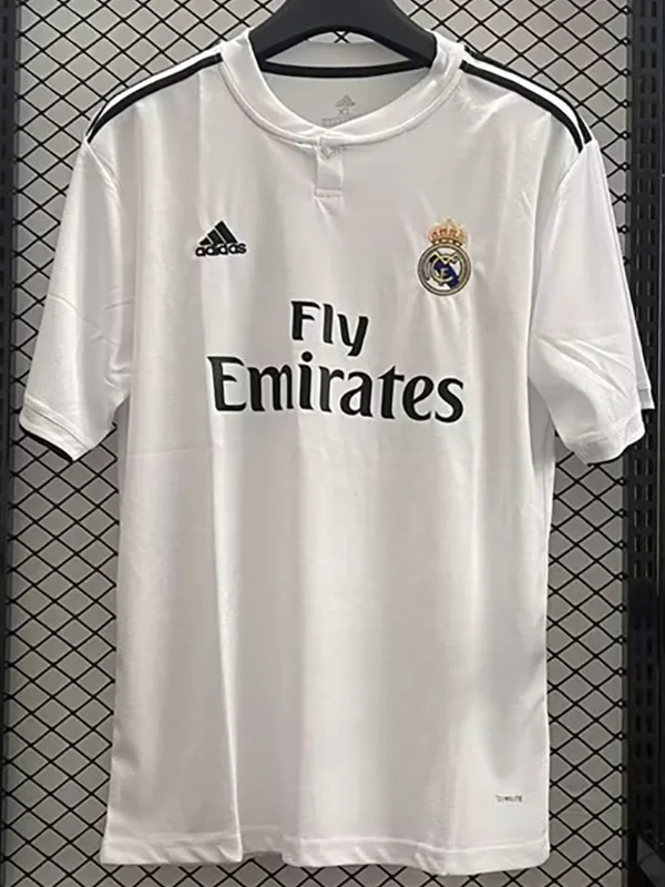 Real Madrid 2018/19 Home Jersey Fan Version - Front View | KFCOOL