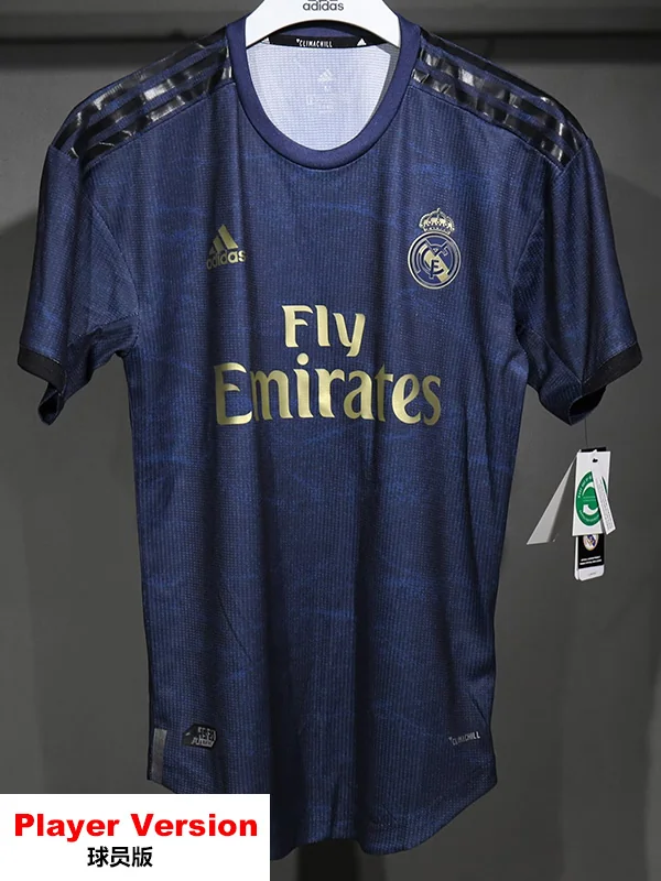 Real Madrid 2019/20 Away Jersey Player Version - Front View | KFCOOL
