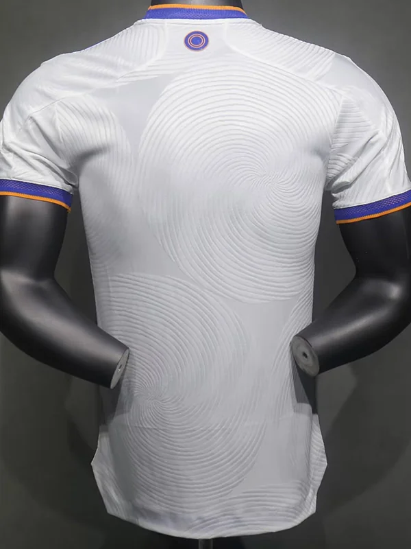 Real Madrid 2021/22 Home Jersey Player Version - Back View Real Madrid 2021/22 Home Jersey Player Version - Back View | KFCOOL