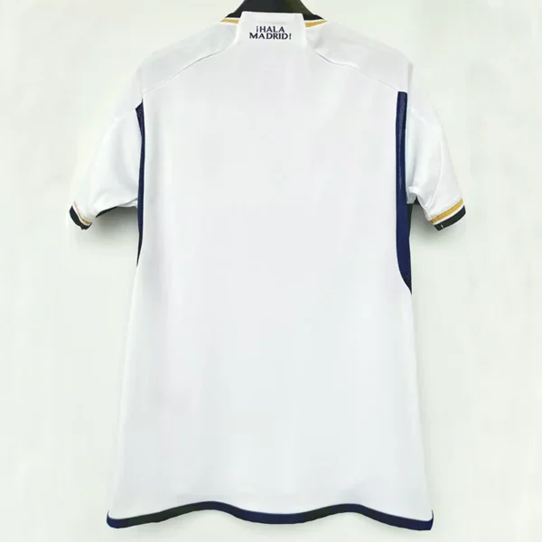 Real Madrid 2023/24 Home Jersey Fan Version - Back View | KFCOOL