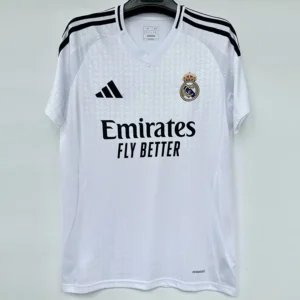 Real Madrid 2024/25 Home Jersey Fan Version - Front View Real Madrid 2024/25 Home Jersey Fan Version - Front View | KFCOOL