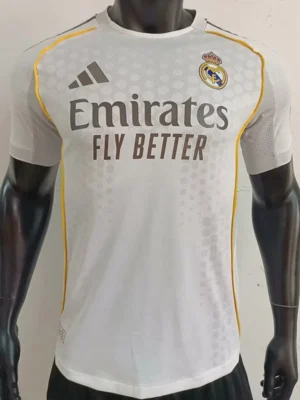Real Madrid 2025/26 Home Jersey Player Version - Front View | KFCOOL