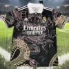 Real Madrid 2025/26 Black Special Edition Training Shirt Fan Version - Front View | KFCOOL