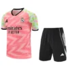Real Madrid 2025/26 Pink Training Short Suit - Front View Real Madrid 2025/26 Pink Training Short Suit - Front View | KFCOOL