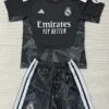 Real Madrid 2026/27 Goalkeeper Kids Kit Fan Version - Front View Real Madrid 2026/27 Goalkeeper Kids Kit Fan Version - Front View | KFCOOL