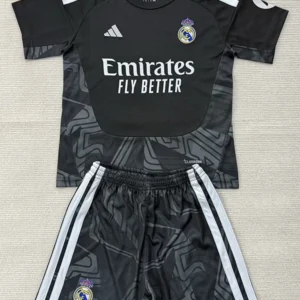 Real Madrid 2026/27 Goalkeeper Kids Kit Fan Version