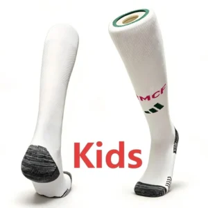 Real Madrid 2026/27 Home Socks - Front View | KFCOOL