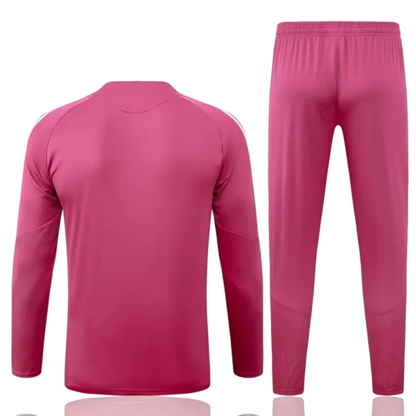 Real Madrid 2026/27 Pink Half Pull Tracksuit - Back View | KFCOOL