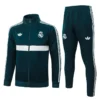 Real Madrid 2026/27 Green Jacket Tracksuit - Front View | KFCOOL