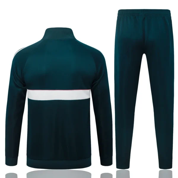 Real Madrid 2026/27 Green Jacket Tracksuit - Back View | KFCOOL