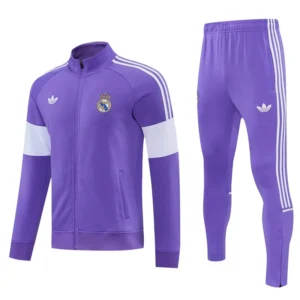 Real Madrid 2026/27 Purple Jacket Tracksuit - Front View | KFCOOL