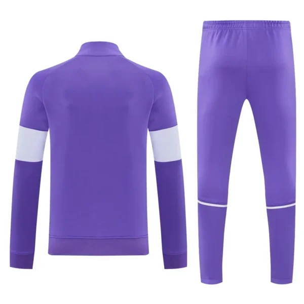 Real Madrid 2026/27 Purple Jacket Tracksuit - Back View Real Madrid 2026/27 Purple Jacket Tracksuit - Back View | KFCOOL